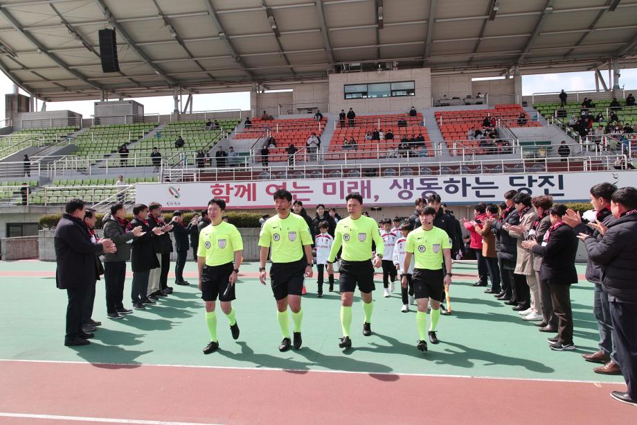 당진시민축구단‘2025 K4리그’홈 경기 개막 이미지