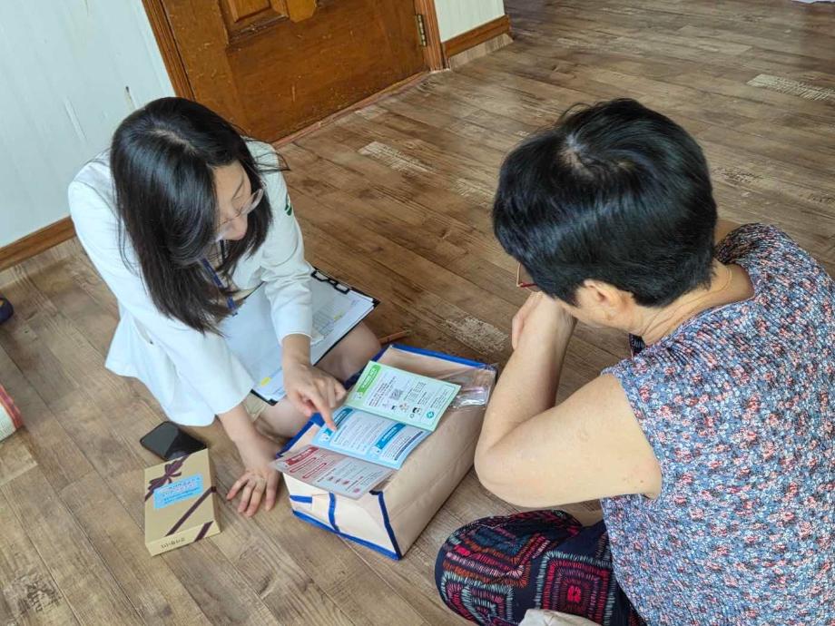 당진시보건소, 치매 환자 삶의 질 높이는 구강 관리 앞장 이미지