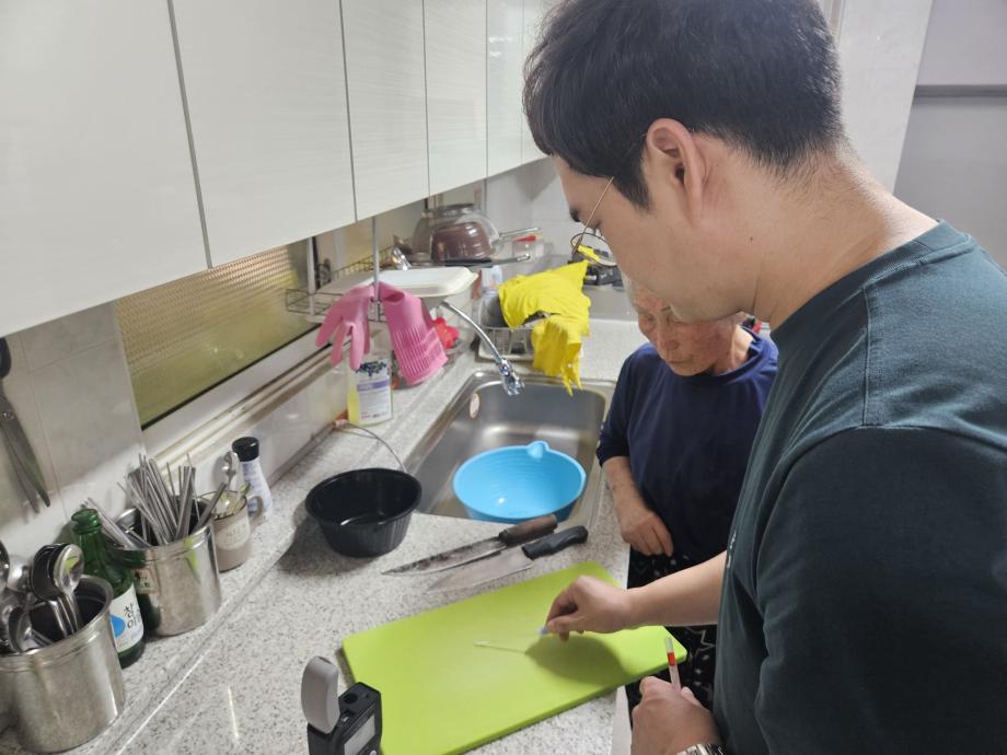 당진시, 임시주거시설 위생점검 신속 추진 이미지