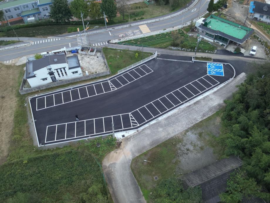 당진시, 면천면 몽산 등산로 주차장 조성 이미지