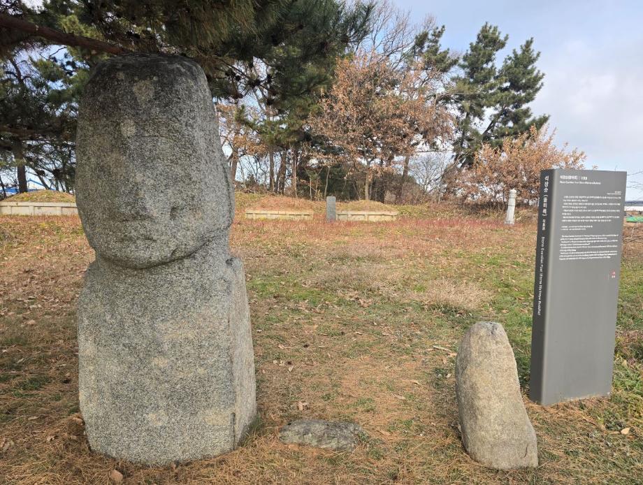 당진시, 향토유적 석장승(돌미륵) 보존처리 완료 이미지