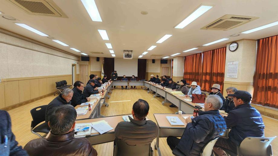 우강면, 투명한 회계 운영을 위한 2026년 경로당 보조금 정산교육 실시 이미지