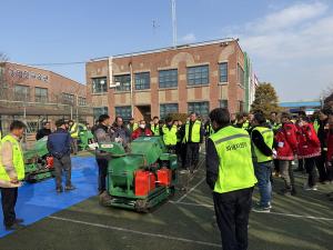 당진시 영농부산물 파쇄지원단 본격 돌입