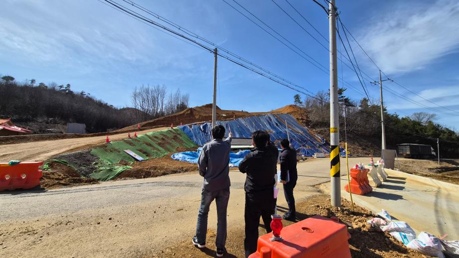 당진시, 해빙기 대비 안전취약시설 점검 실시 이미지