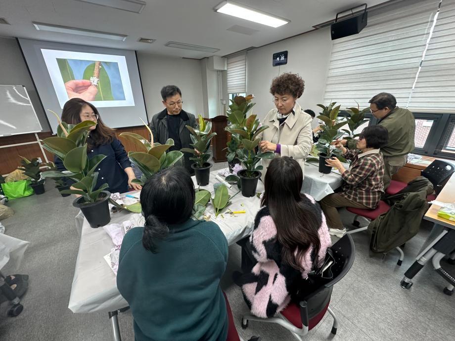 당진시농업기술센터, 도시농업전문가 양성과정 성료 이미지