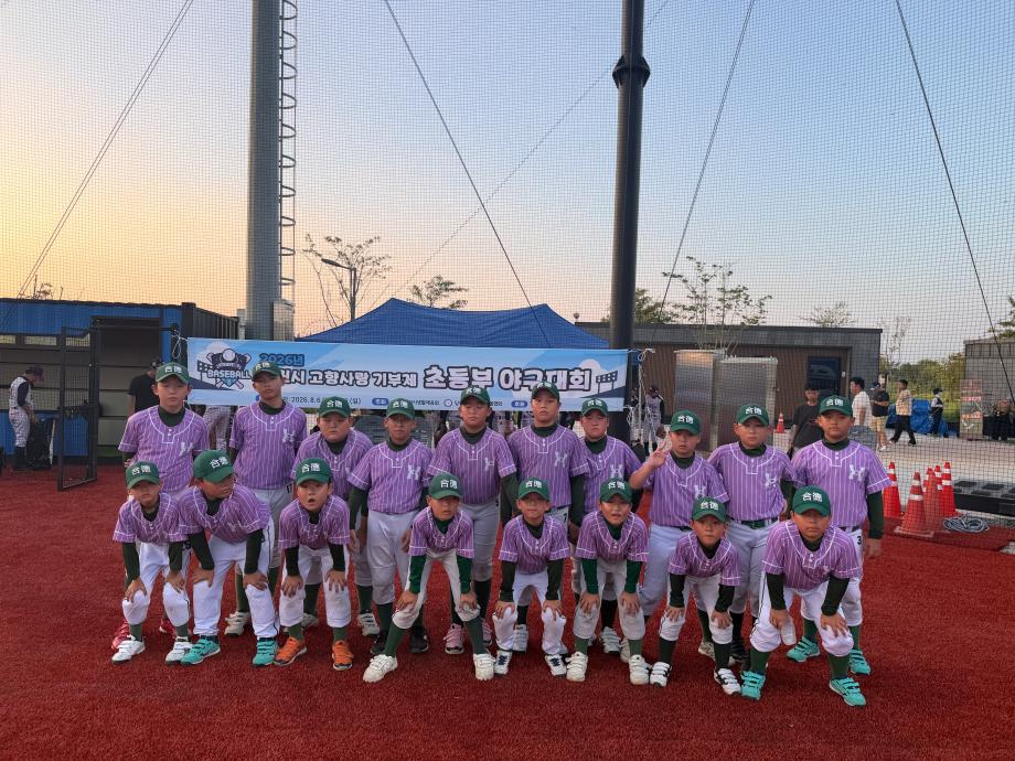당진시, 고향사랑기부제 초등학교 야구부 초청대회 개최 이미지
