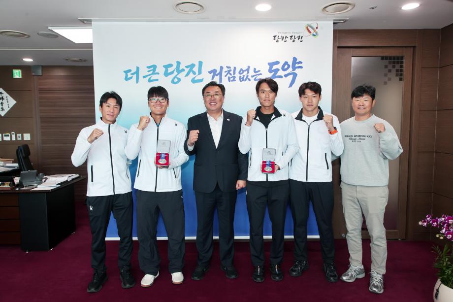 당진시청 테니스단, 제107회 전국체전 ‘은빛 행진’ 이미지