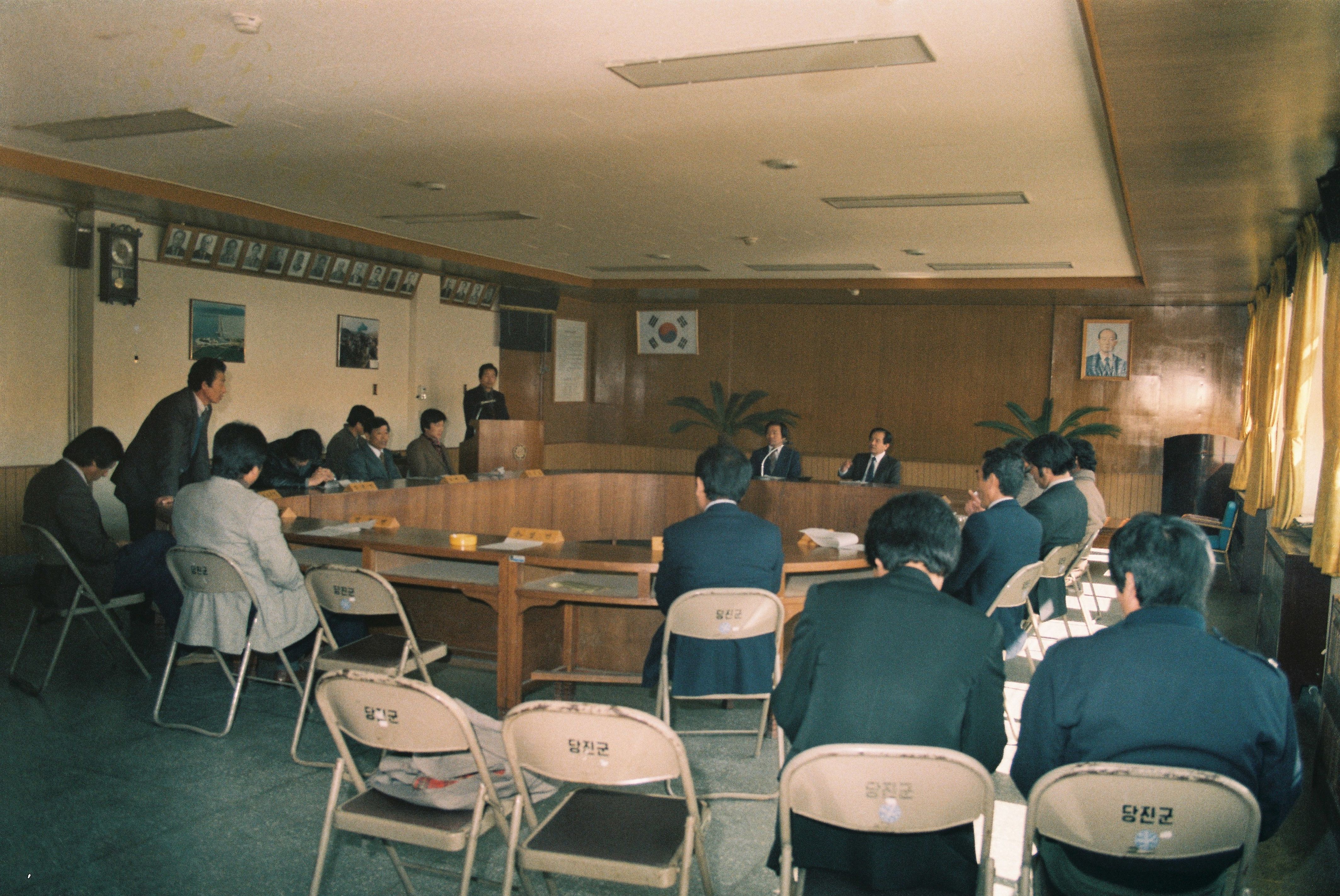 사진자료(1980년대)/1984/갱생 보호 정기 월례회의, 영탑사 삼존불상 봉안식 0/