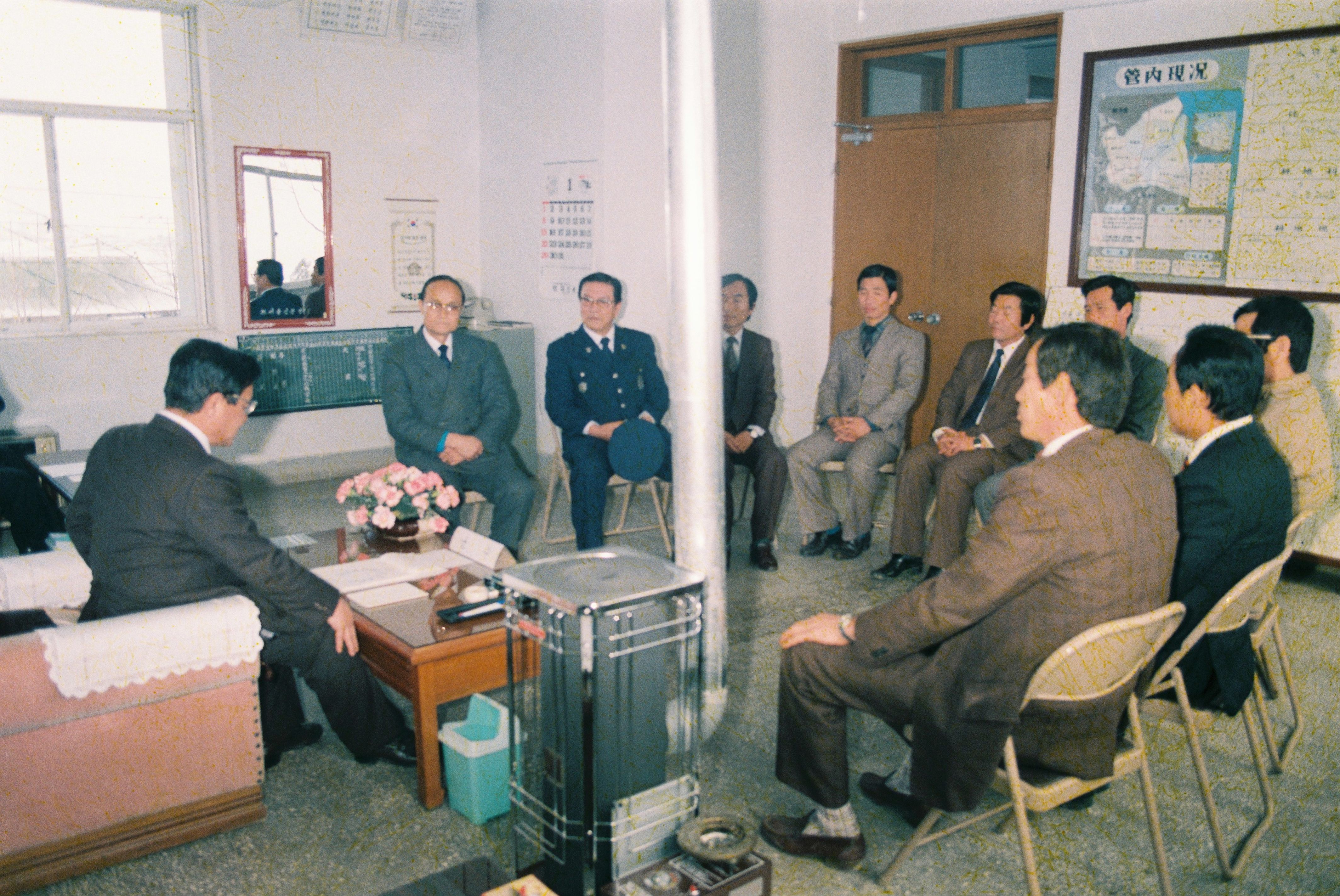 사진자료(1980년대)/1984/군수 순시 0/