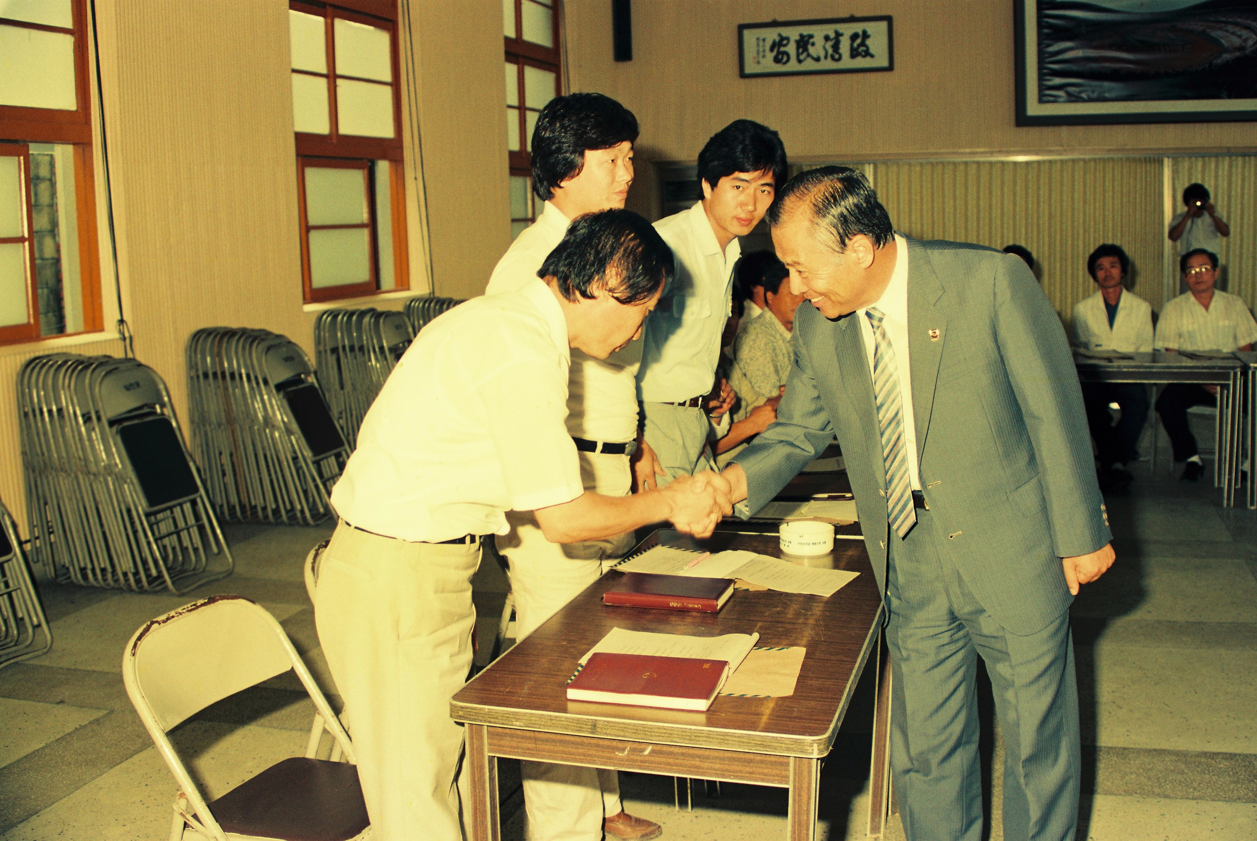 사진자료(1980년대)/1988/88年度 漁業權者 定期敎育(88년도 어업권자 정기교육) 0/