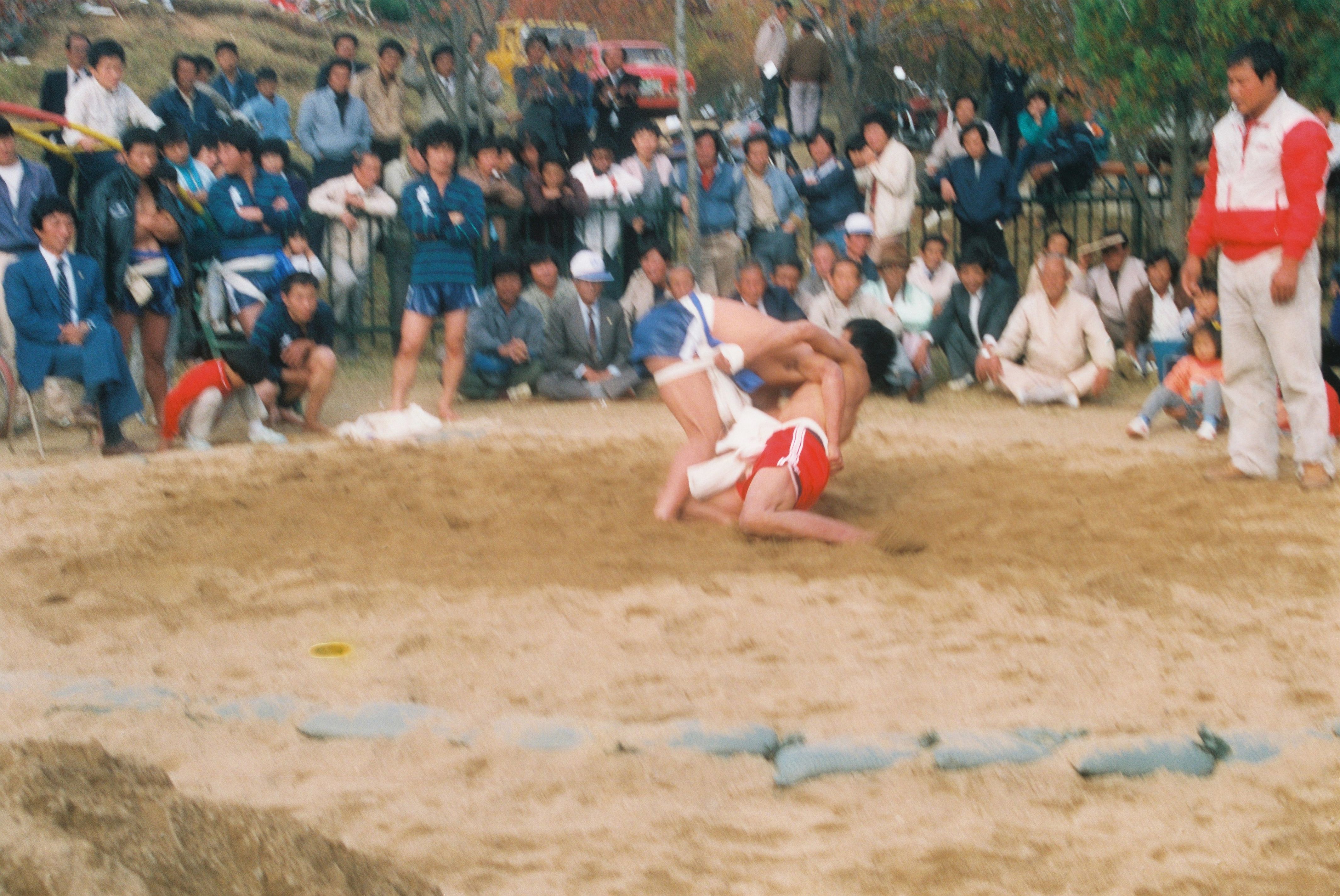사진자료(1980년대)/1986/第10回 常錄文化祭(제10회 상록문화제) 씨름대회 1/