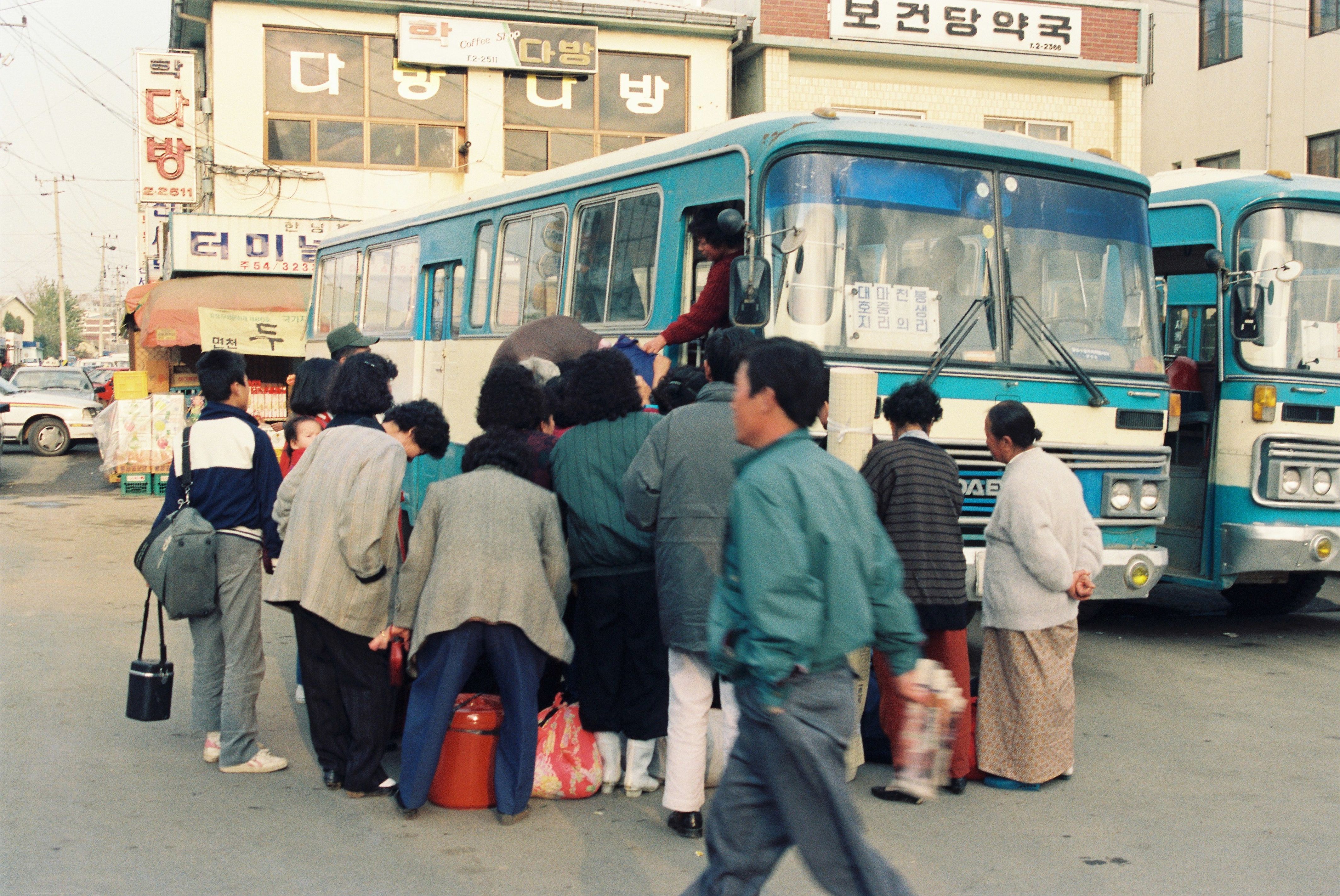 사진자료(1990년대)/1991/송산 무순 항우단지, 원당리 교통량, 차부 무질서 0/