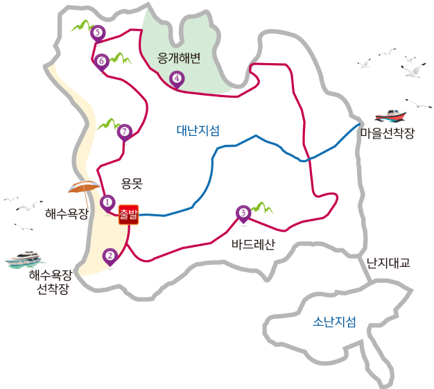 난지섬둘레길 이미지