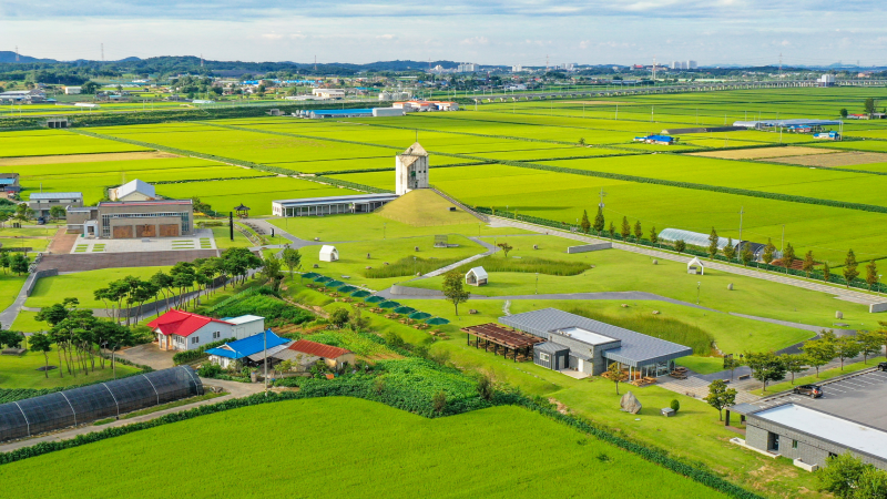 신리성지 항공뷰 사진