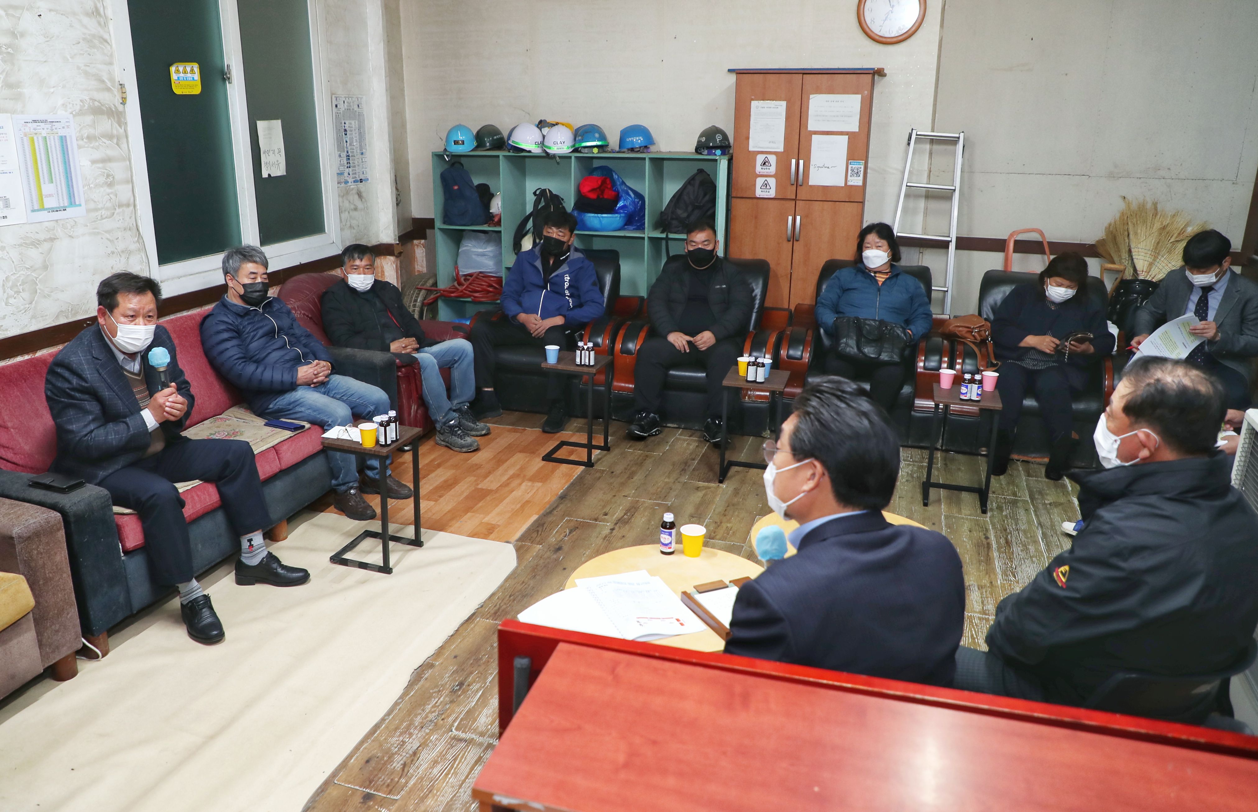 코로나 19 극복을 위한 민생현장 격려 방문