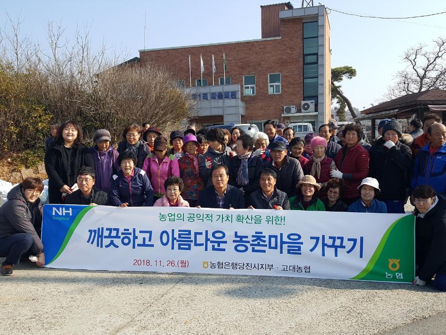 당진 고대농협, 농촌마을 가꾸기 구슬땀 이미지