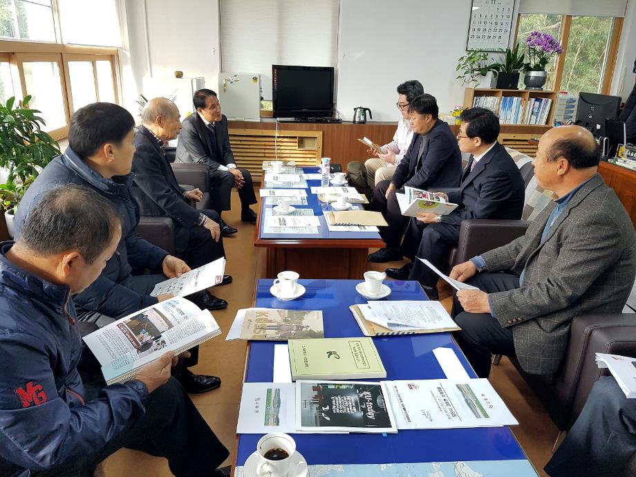 고려대학교 사회봉사단 고대면과 상생협력 협의 이미지