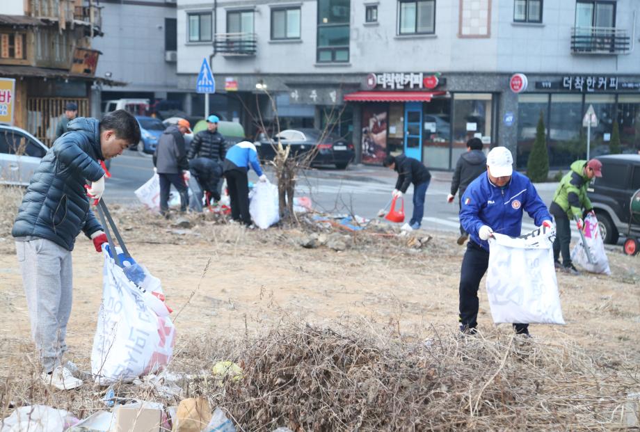 당진시가 새봄 맞아 깨끗해 졌어요 이미지