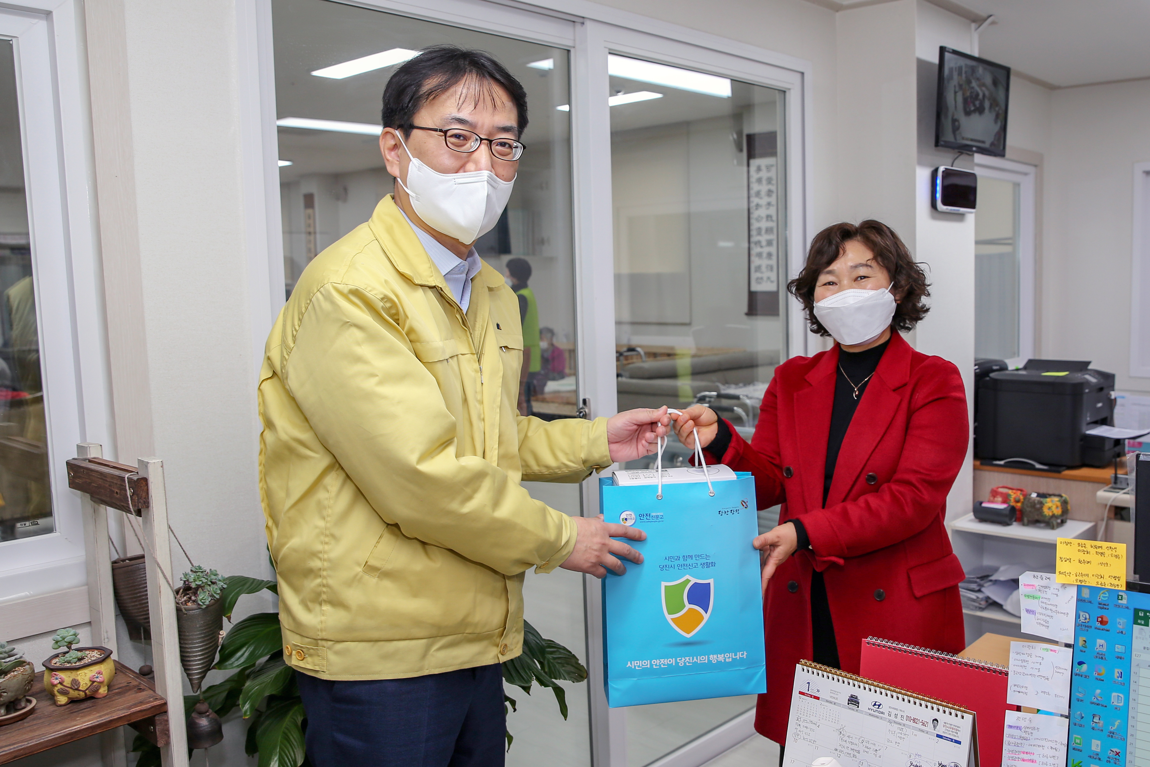 이건호 당진시 부시장, 거리두기 방역수칙 점검 나서