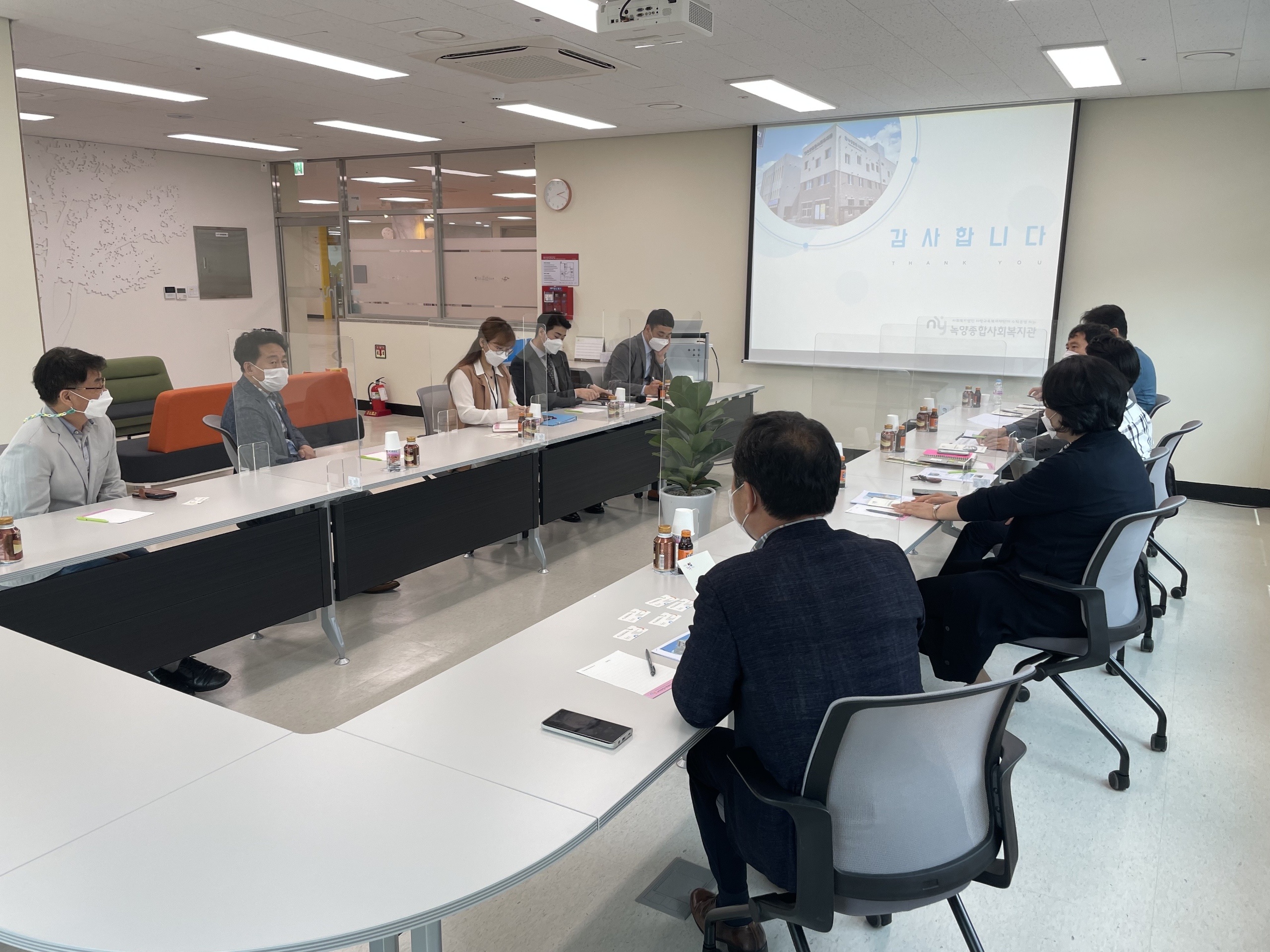 당진 신평사회복지관, 건립 전 우수기관 방문