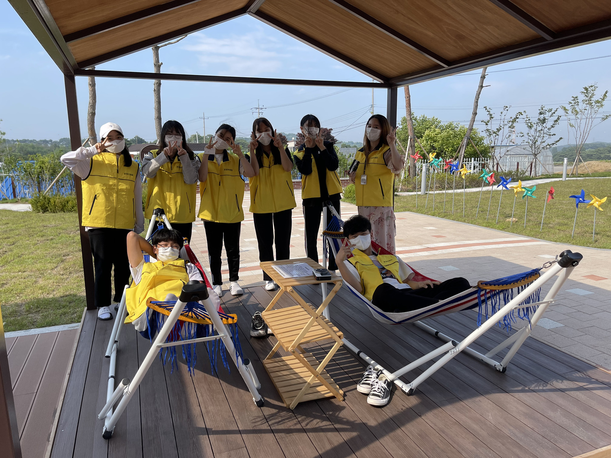 당진 송악청소년문화의집, 바람정원 시설환경 조성
