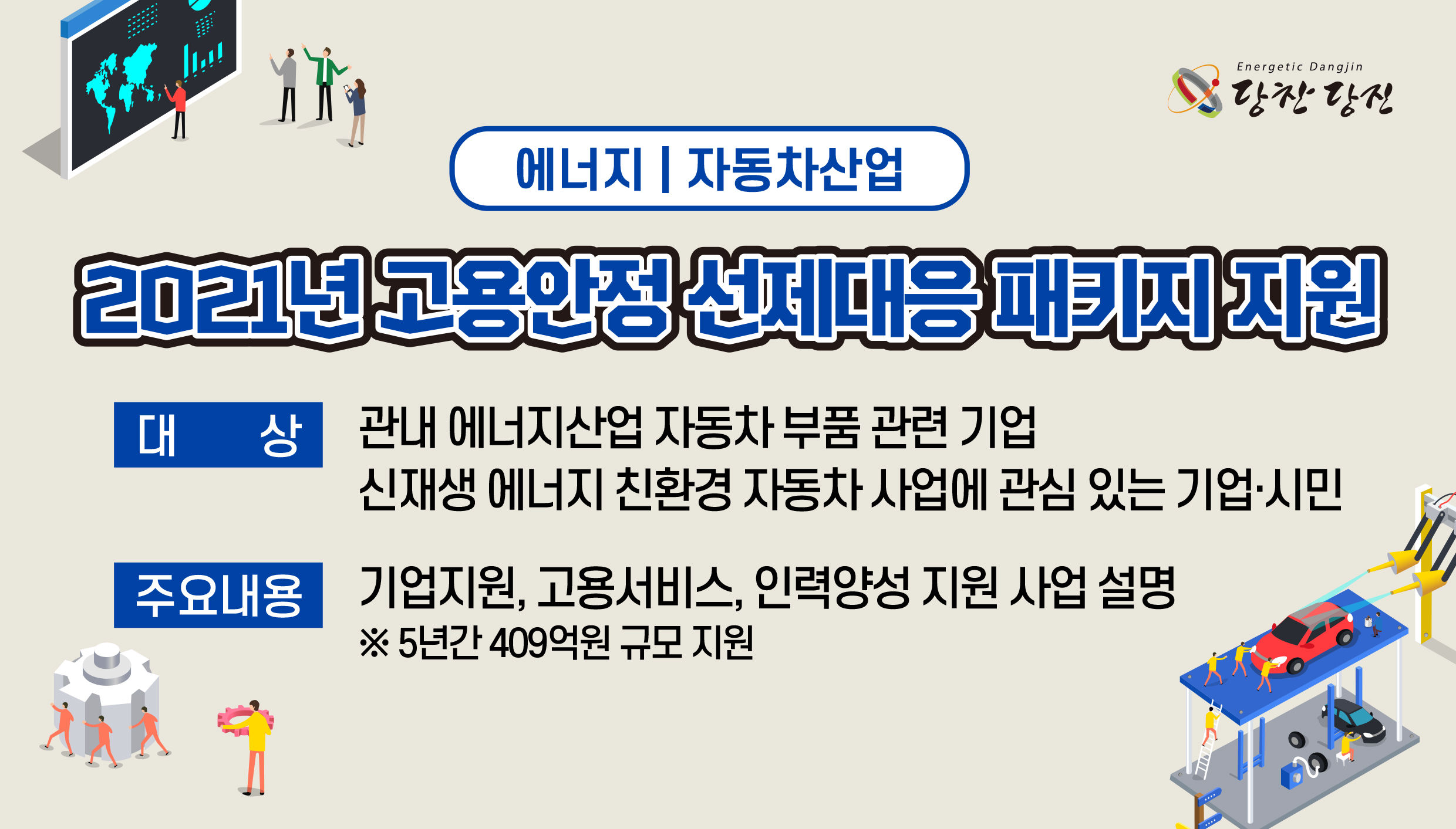 당진시,「고용안정 선제대응 패키지 지원사업」본격 시행