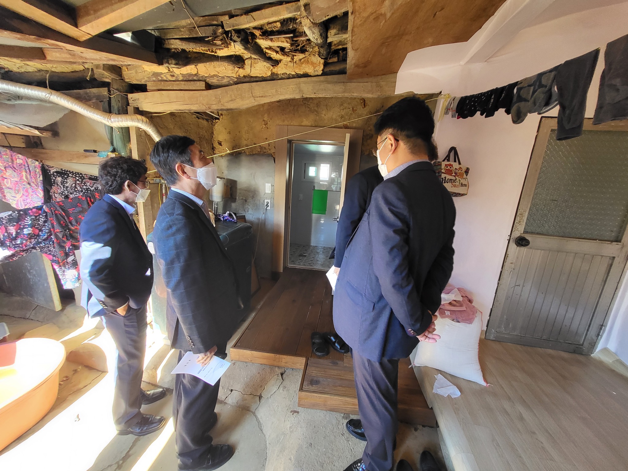 당진시 송산면 지역사회보장협의체, 소외 계층 주거환경개선