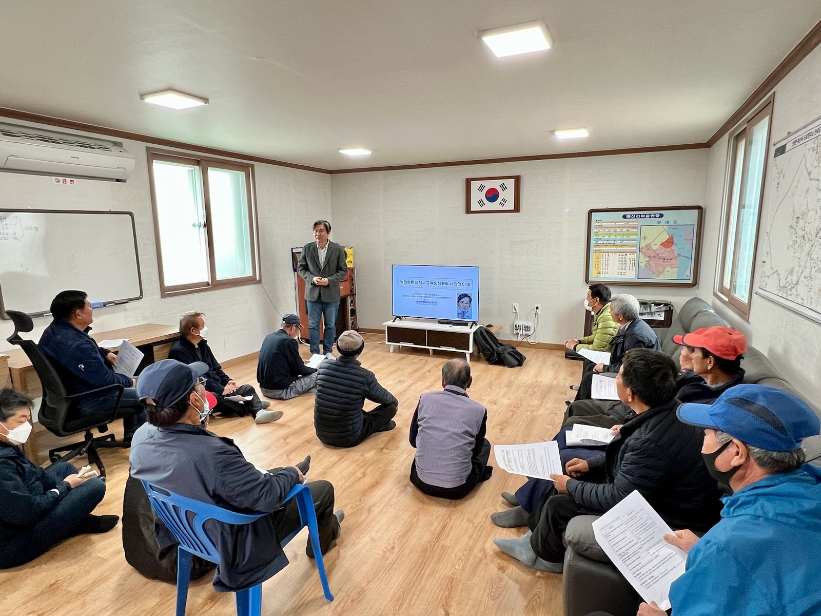 당진시, 농업활동 안전사고 예방 생활화 설명회 개최