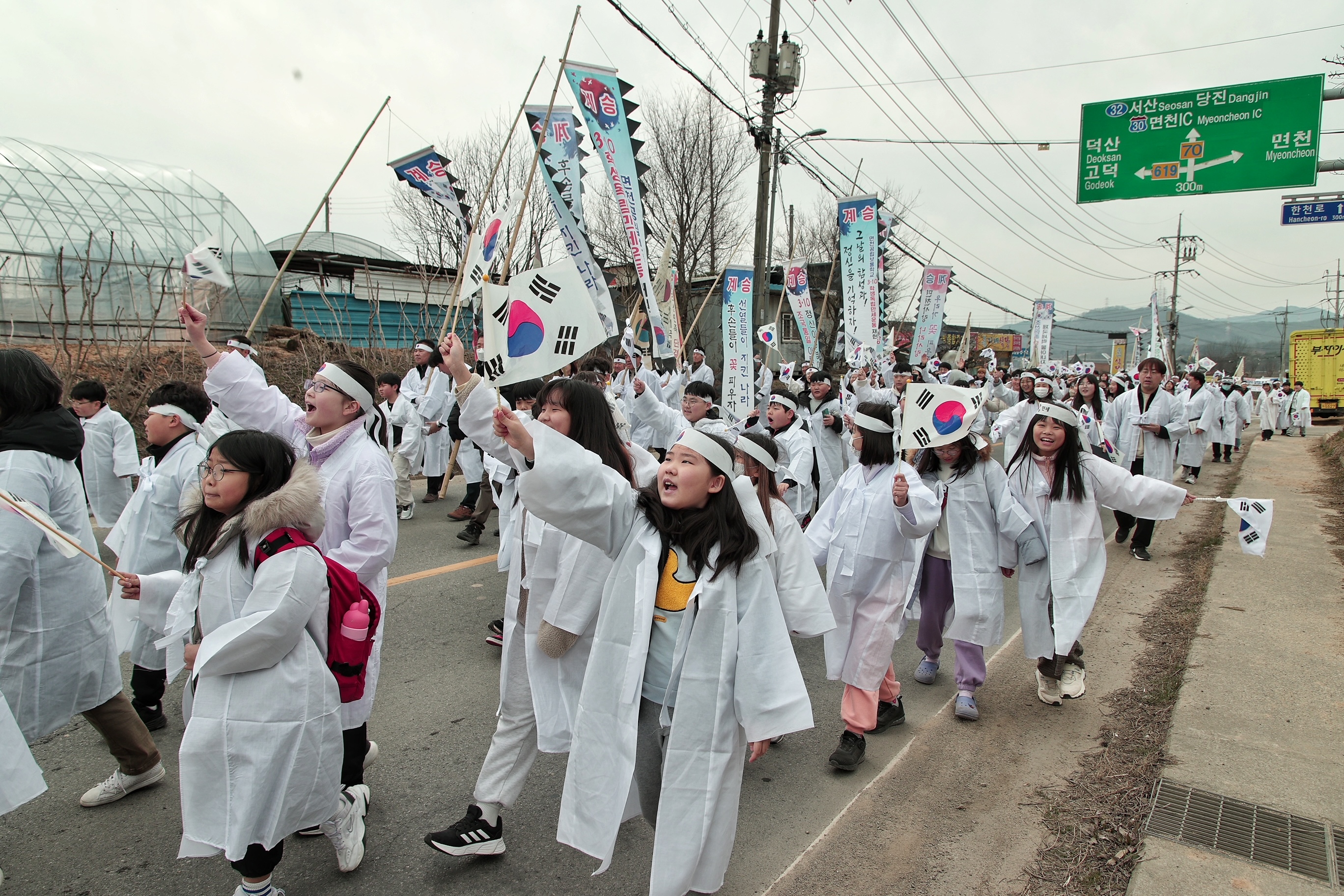 당진시, 제17회 면천공립보통학교 3.10학생독립만세운동 기념식 및 재현 행사 개최 이미지