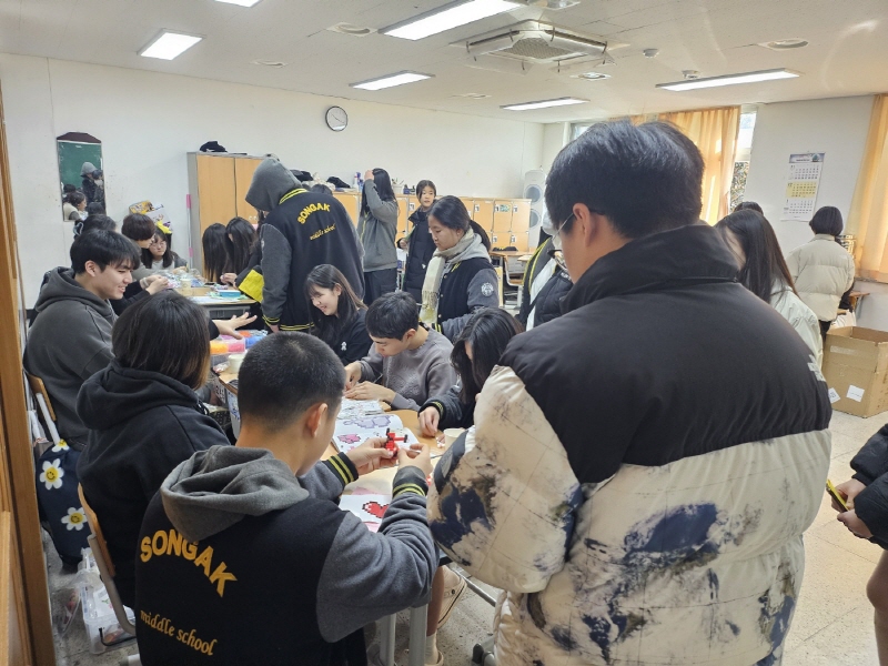 2024년 송악청소년문화의집 송악중학교 축제 부스 운영