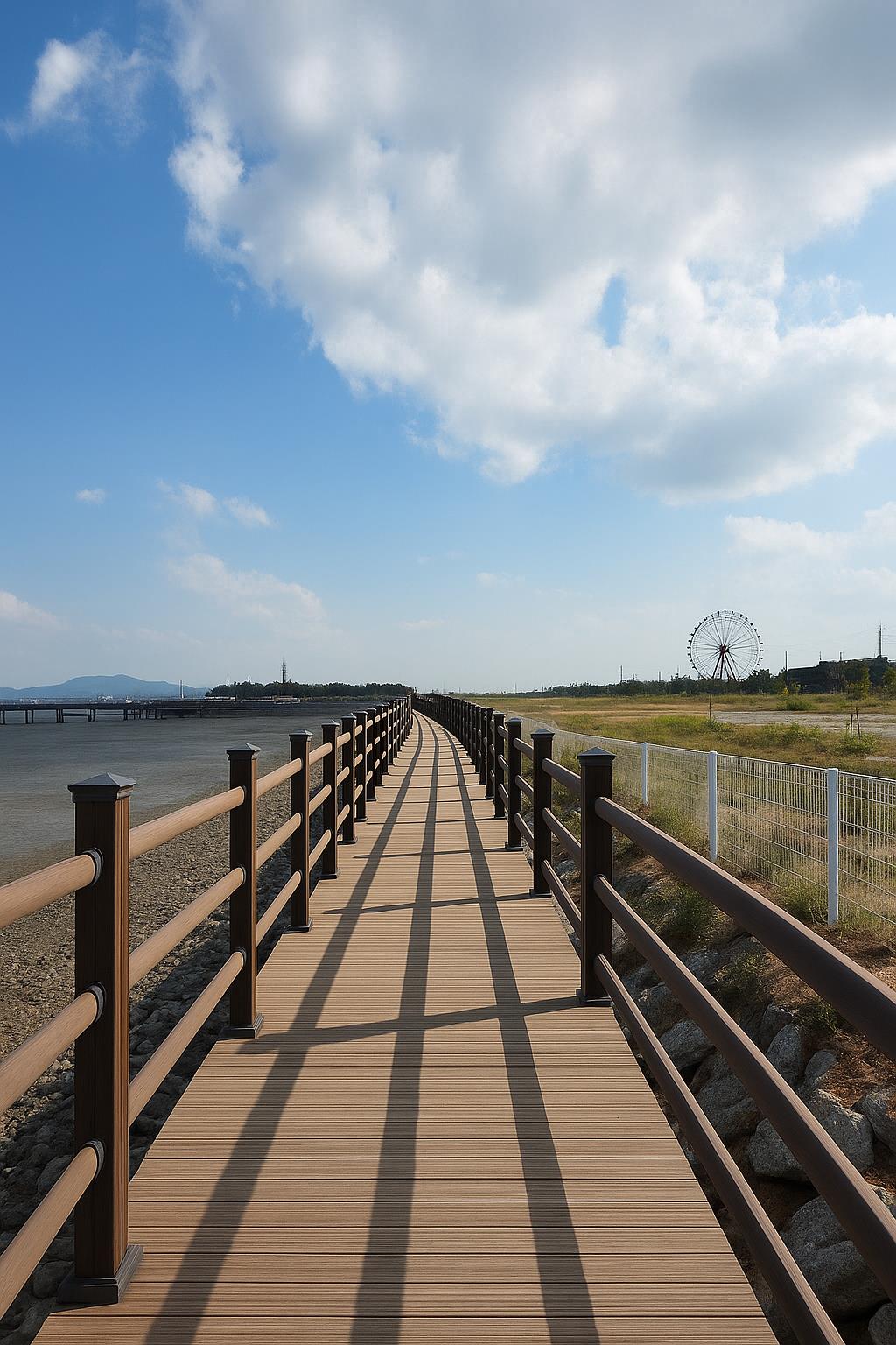 당진시, 삽교호관광지~음섬포구 해안둘레길 조성 이미지