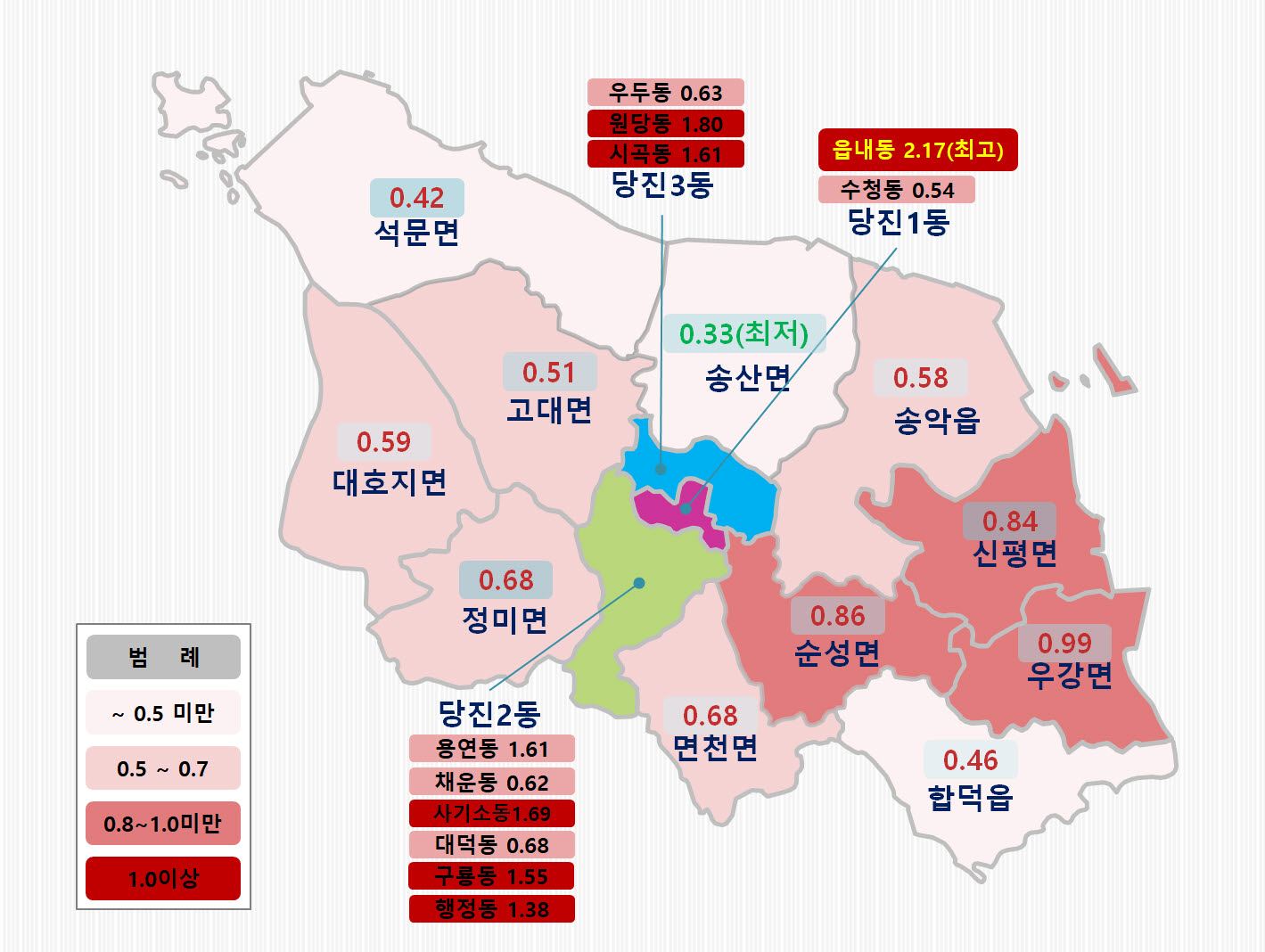 당진시, 표준지 공시지가 이의신청 2월 23일까지 접수