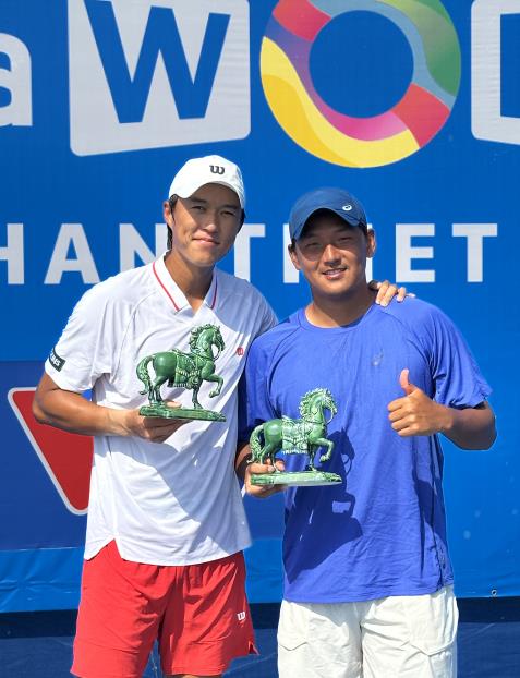 당진시청 테니스단, 새해 첫 국제대회 복식 우승