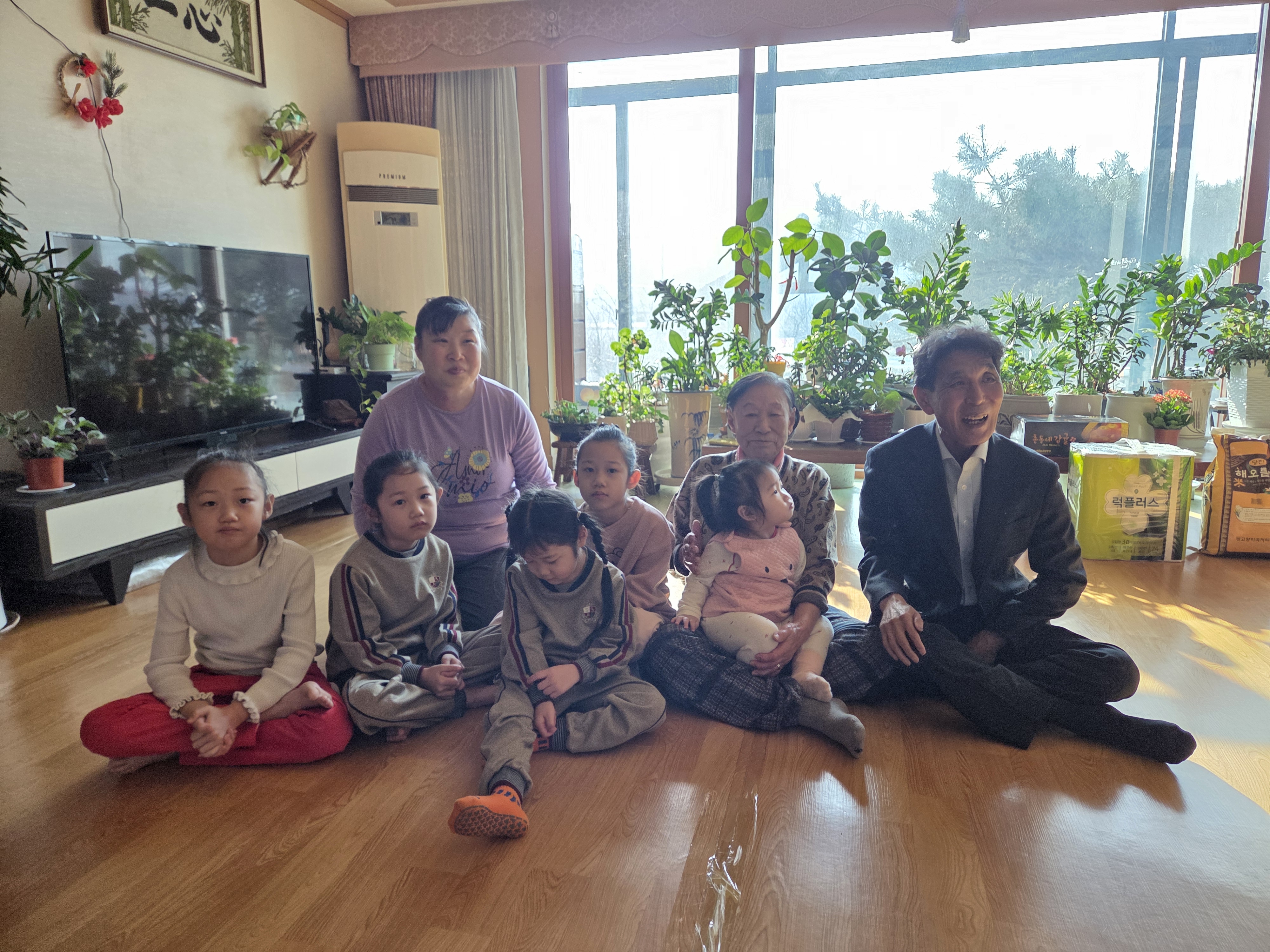 정미면, 설 명절 맞이 다자녀가구 및 취약계층 방문