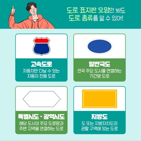 알아두면 쓸데 있는 신기한 도로 표지판! 도로 표지판에 숨겨진 의미는? 이미지