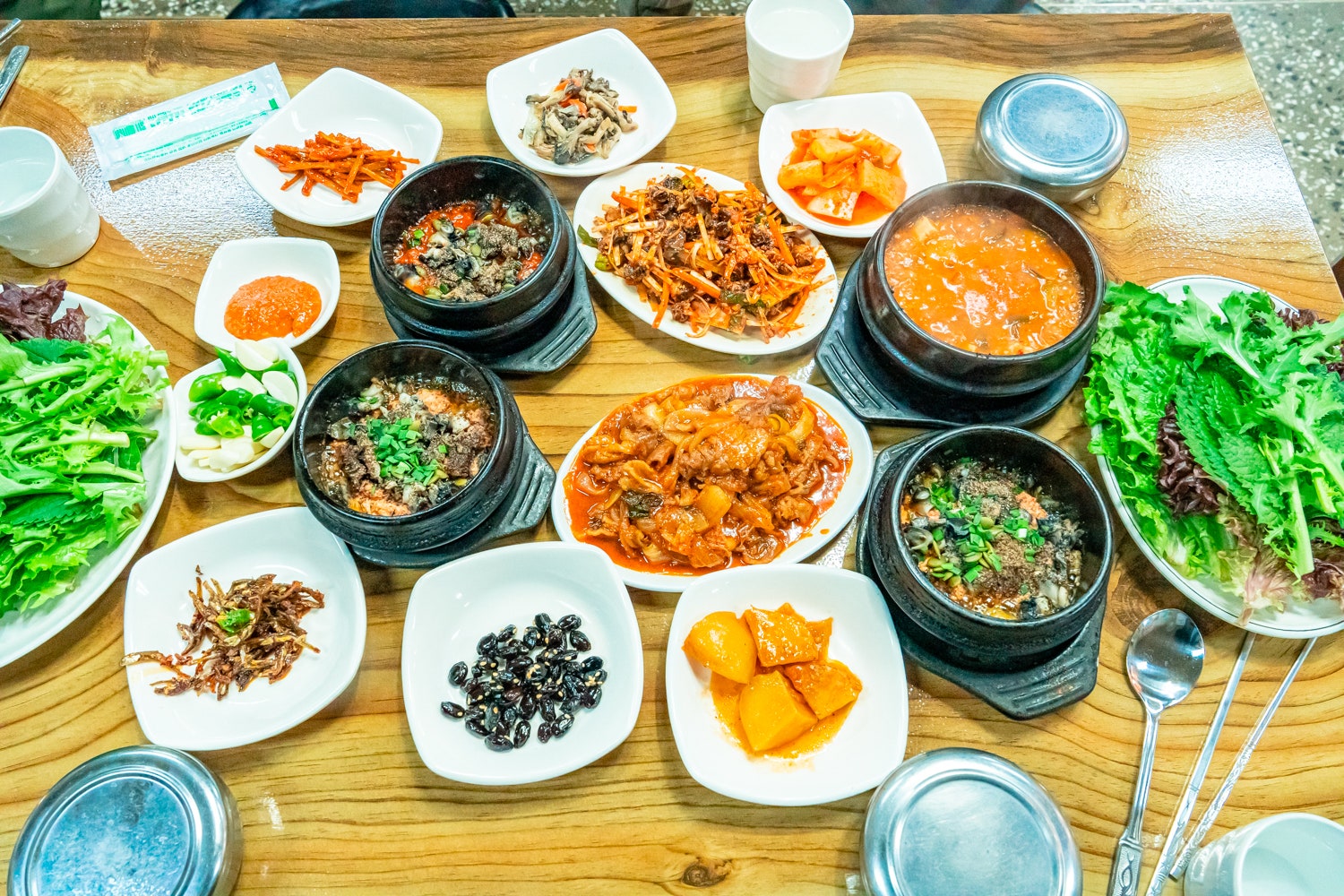 당진 신평면 우렁이 쌈밥 거리를 소개합니다.