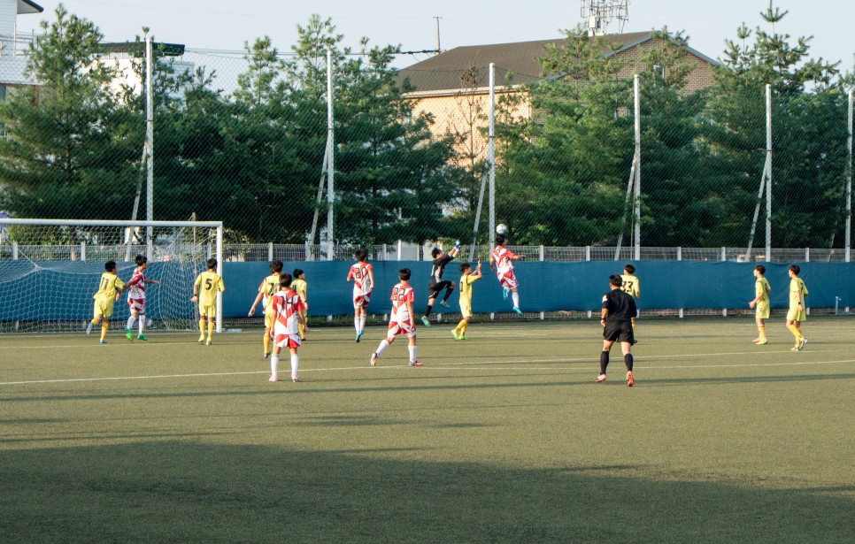 당진시 해나루기 전국중등축구대회 풍경 이미지